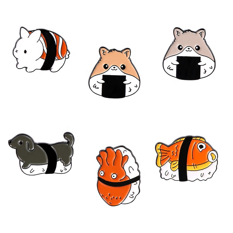 Cute Animal Sushi Set (5 Pcs)