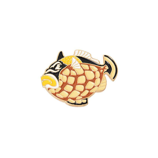 Puffer Fish - Gold