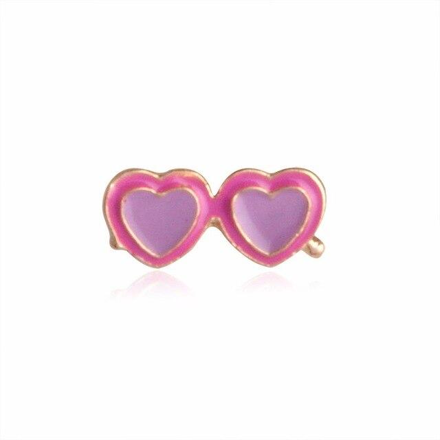 Heart Glasses - Pink