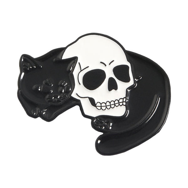 Skull - Black Cat