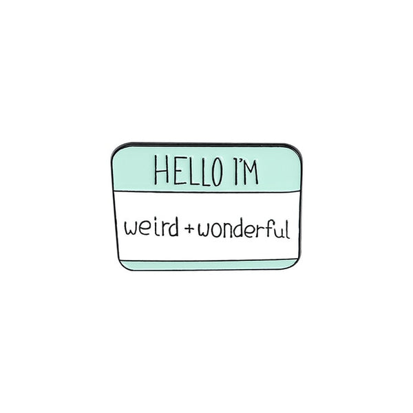 I'm Weird + Wonderful