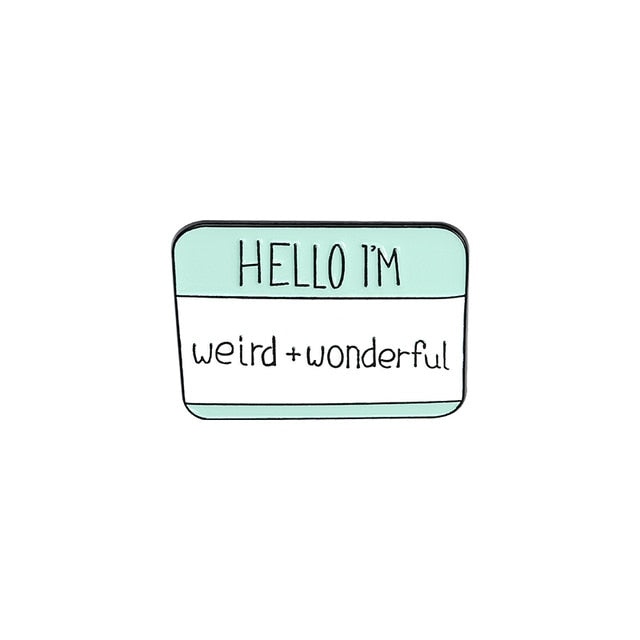 I'm Weird + Wonderful