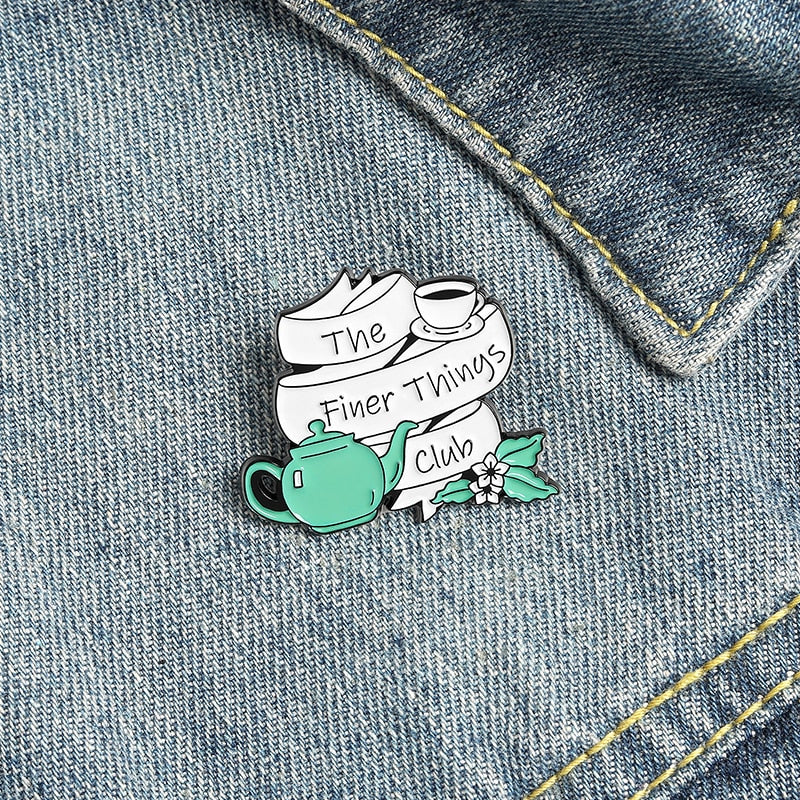 The Finer Things Club - Enamel Pin