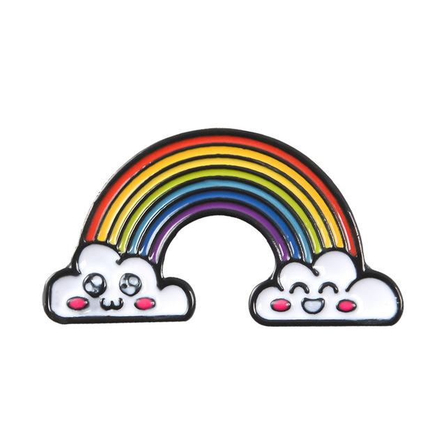 Rainbow - Smiling Clouds